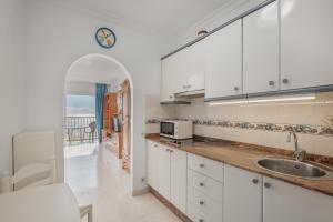 Køkken eller tekøkken på Studio vista mar by masvacaciones