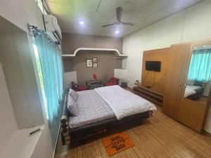Una cama o camas en una habitación de Siv villa