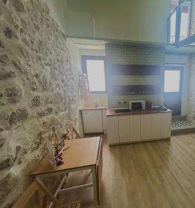 Nhà bếp/bếp nhỏ tại Treixadura Harbor's Light