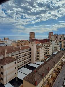 Nespecifikovaný výhled na destinaci Oropesa del Mar nebo výhled na město při pohledu z apartmánu