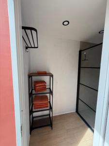 Postel nebo postele na pokoji v ubytování 't Hoevehuisje