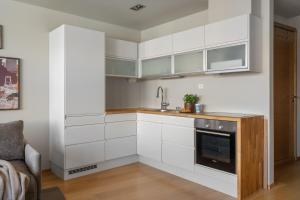 Køkken eller tekøkken på Northstay - Tromsø City Suite