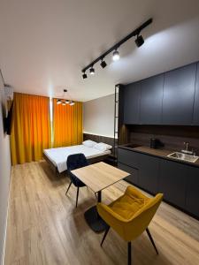 Χώρος καθιστικού στο ЖК Новий Автограф