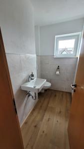 Koupelna v ubytování FeWo Weitblick