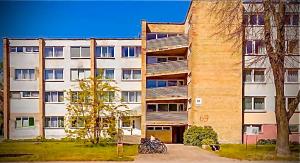 Το κτήριο όπου στεγάζεται  το διαμέρισμα