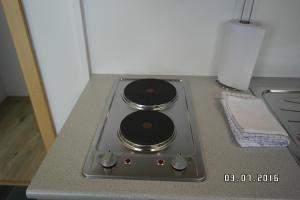 Dapur atau dapur kecil di Eidavellir Apartments and Rooms