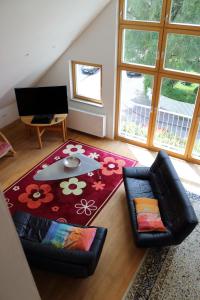 Seating area sa Apartment Dachgalerie