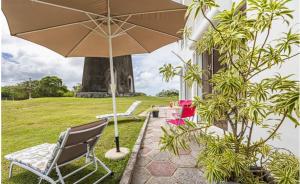 Zahrada ubytování Appartement au pied du Moulin de Cherot