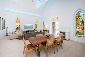 Χώρος καθιστικού στο The Mastic Cottage Collection
