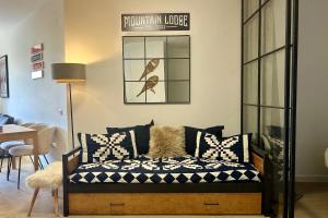 Et opholdsområde på Lodge Mountain Dornajo