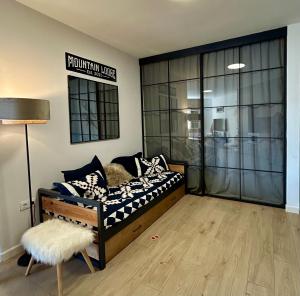 Et opholdsområde på Lodge Mountain Dornajo