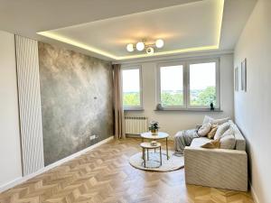 Et opholdsområde på Glamour & City Apartamenty Radom