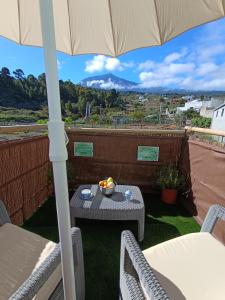 Balkón nebo terasa v ubytování Loft Vista al Teide