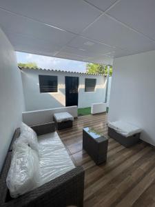 Et opholdsområde på Casa El Trébol