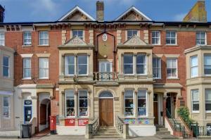 Bygningen som lejligheden ligger i