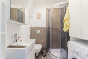Kúpeľňa v ubytovaní Apartamenty Startowa Gdańsk