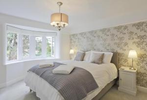 Ένα ή περισσότερα κρεβάτια σε δωμάτιο στο Braeside House