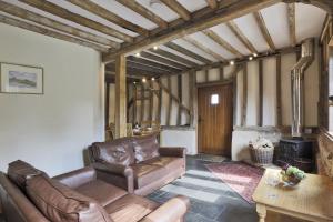 Posezení v ubytování Reindeer Cottage Sternfield