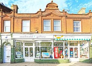 Et supermarked eller andre butikker i lejligheden eller i nærheden