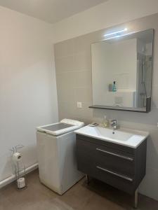 Ένα μπάνιο στο Appartement neuf proche de Orly +3 φωτογραφίες