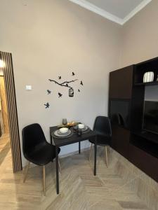 Χώρος καθιστικού στο Apartament Warszawa Andersa