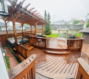 Balkón nebo terasa v ubytování Executive Home