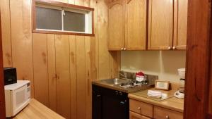 
A kitchen or kitchenette at West Winds Lodge
