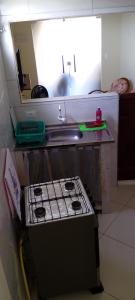 Η κουζίνα ή μικρή κουζίνα στο Casa Vista Maravilhosa