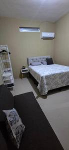 Postel nebo postele na pokoji v ubytování Privat residential house AC