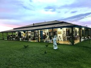 Fitnesscentret og/eller fitnessfaciliteterne på A Colina Maria Jordão