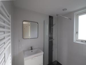 Ένα μπάνιο στο Chalet in Friesland with terrace +30 φωτογραφίες