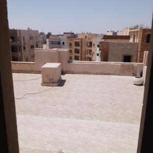a view from the roof of a building at Roof Top Studio Apartment in New cairo