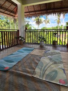 Balkón nebo terasa v ubytování Surfista Villa Siargao