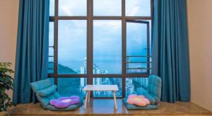 Khu vực ghế ngồi tại Silver Art Hotel