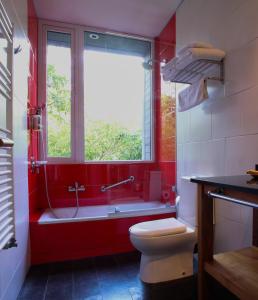 Koupelna v ubytování Hotel Casa Zapallar