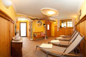 Posezení v ubytování Apartment Gästehaus Luggau