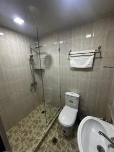 Koupelna v ubytování ART HOUSE hotel