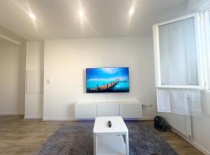 Μια τηλεόραση ή/και κέντρο ψυχαγωγίας στο Appartement deux pièces refait à neuf parking et wifi +5 φωτογραφίες