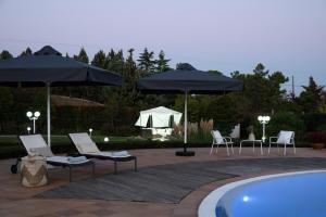 Πισίνα στο ή κοντά στο Escape Villa in Melissochori