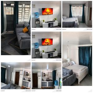 Katil atau katil-katil dalam bilik di Diamond in the sky apartment