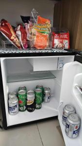 Kuchyň nebo kuchyňský kout v ubytování Budget Sweet Escape at San Marino Residences + 22 fotografií