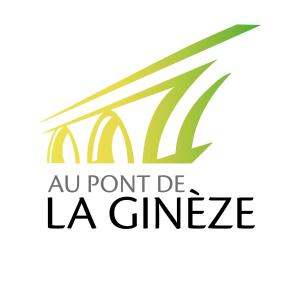 a logo for la gneissasse inc at Au Pont de la Ginéze in Barjac