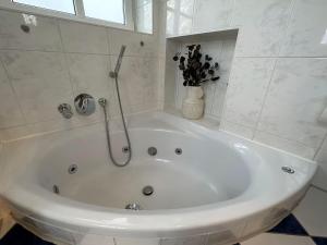 Koupelna v ubytování Wohnen im alten Feuerwehrturm + 20 fotografií