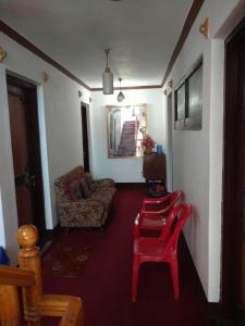 Posezení v ubytování Al Amin Homestay