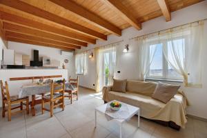 Χώρος καθιστικού στο Casa Vacanze Vista Monviso