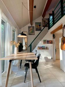 Posezení v ubytování Casita Azul
