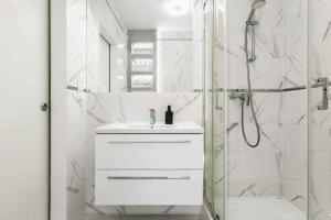 Ένα μπάνιο στο Apartament Plac Litewski 21