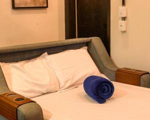 Cama ou camas em um quarto em Apartamento da Buarque