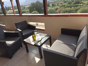 Χώρος καθιστικού στο Orizzonte Sardo