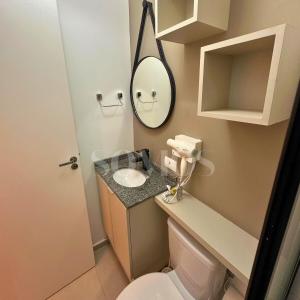 Bilik mandi di Estadia relax com brinde grátis